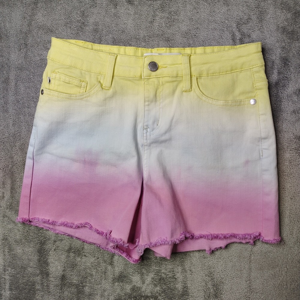 Judy Blue Shorts Womens Small Tie Dye Cut‎ Off Denim Beach Summer High Rise